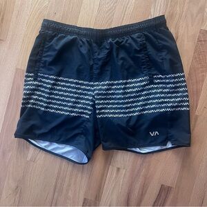 RVCA Men's Black Shorts